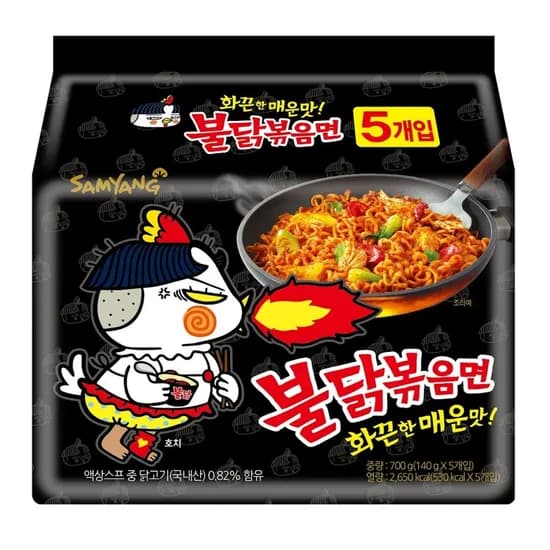 삼양 불닭볶음면 140g 10개