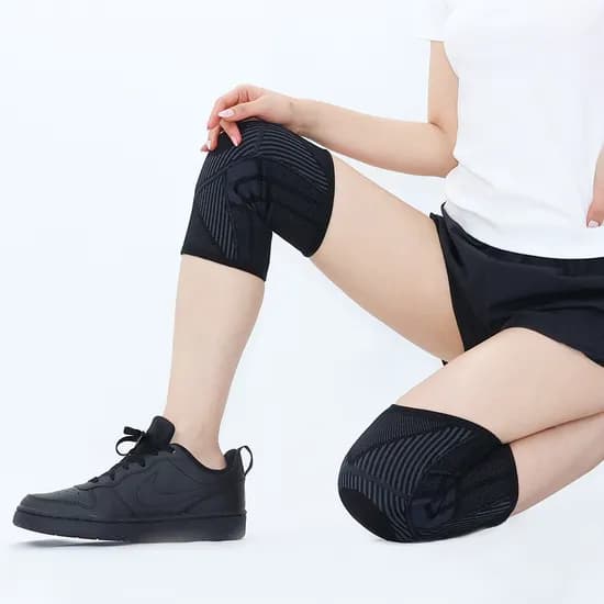 일감생활 논슬립 무릎 보호대, 블랙, S, 1개