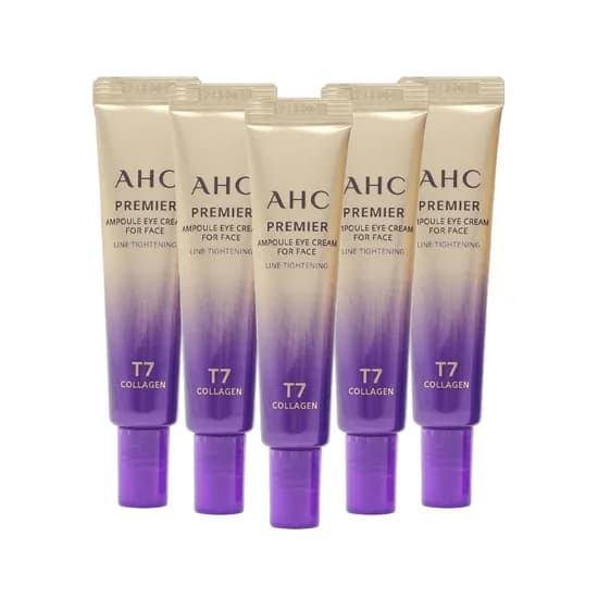 AHC 프리미어 앰플 아이크림 포 페이스 라인 타이트닝, 12ml, 5개