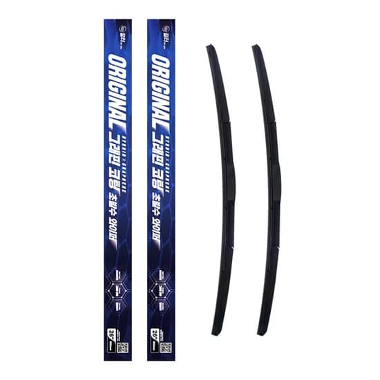 필터포유 하이브리드 초발수 그래핀 코팅 와이퍼, 운전석 650mm + 조수석 400mm, 1세트