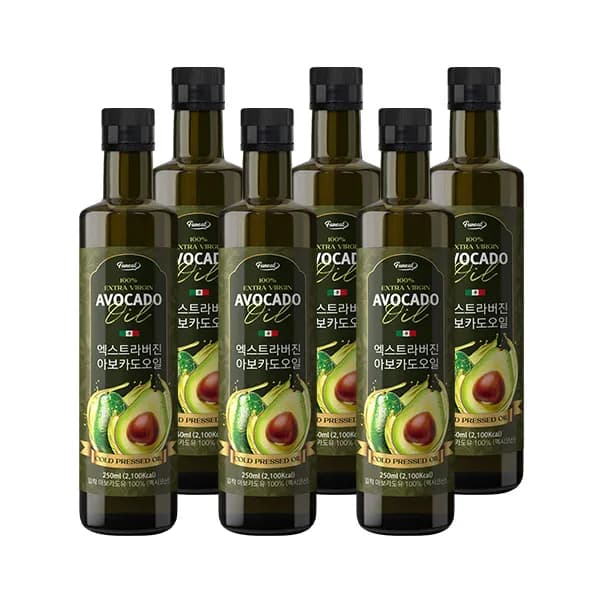 퍼니트 엑스트라버진 아보카도오일 250ml 6병