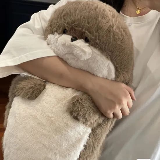 bookaz 뚱뚱한 물범 게으른 하찮은 인형 쿠션 꿀잠 베개 어린이날 집들이, 뚱범이 물범, one size