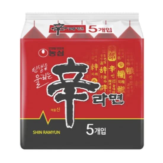 농심 신라면, 120g, 10개