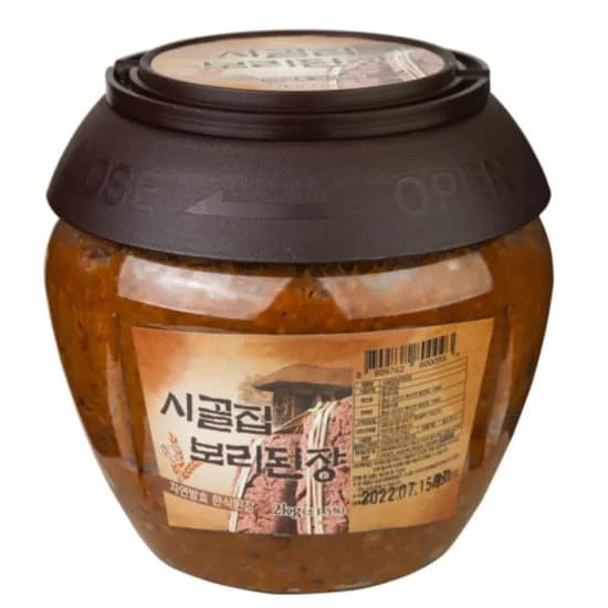 형제식품 시골보리된장 1kg 2개