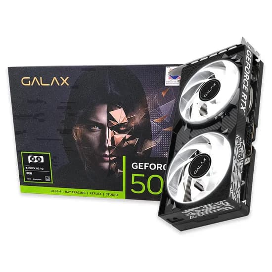 갤럭시코리아 GALAX 지포스 RTX5060 BLACK OC V2 D7 8GB, 1개