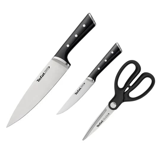 테팔 아이스포스 칼 가위 세트, 과도+식도+가위, 3개, 1세트