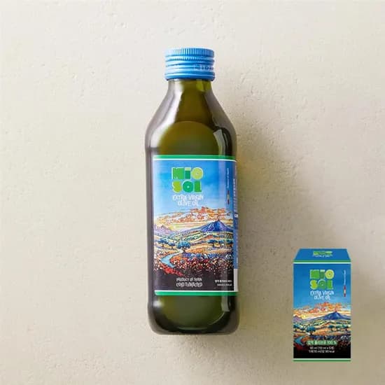 미오솔 엑스트라버진 올리브 오일, 500ml, 2병