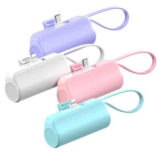 가드데이 5000mAh 2웨이 보조배터리, 화이트, C타입+ C타입 케이블, 2개