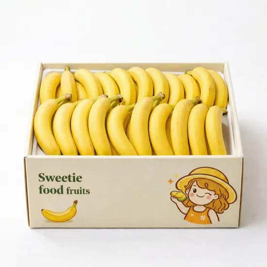 스위티푸드 고산지 베트남 바나나, 2.5kg, 1개, 낱발