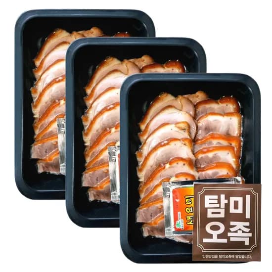 탐미오족 순살족발 번들 200g 3개
