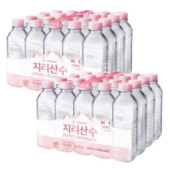 아워홈 지리산수, 500ml, 40개
