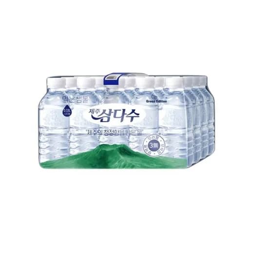 제주삼다수 그린 무라벨, 330ml, 20병, 1개