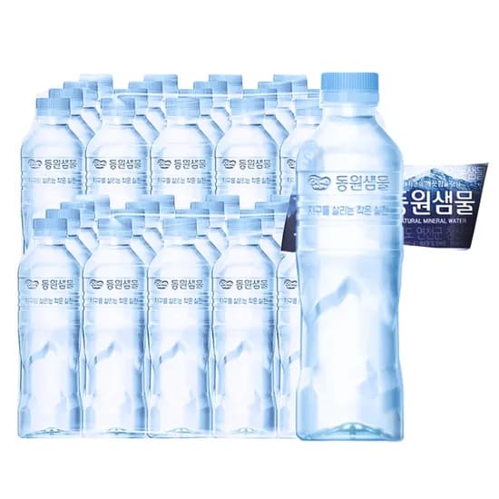 동원샘물 생수, 라벨랜덤, 500ml, 40개