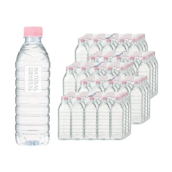 크리스탈 생수 무라벨 500ml 100개