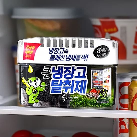 산도깨비 냉장고 탈취제 숯 420g 2개 산도깨비 냉장고 탈취제 숯 420g 2개