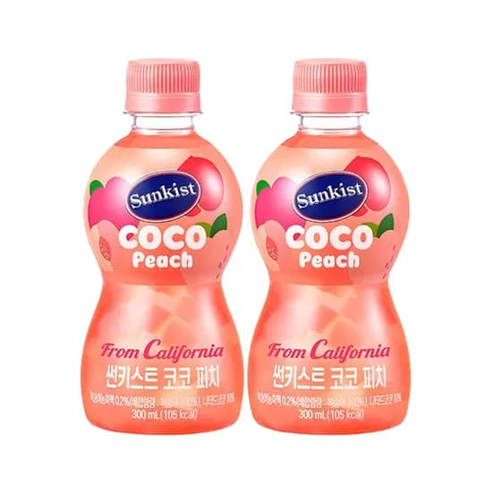 썬키스트 코코피치, 300ml, 20개