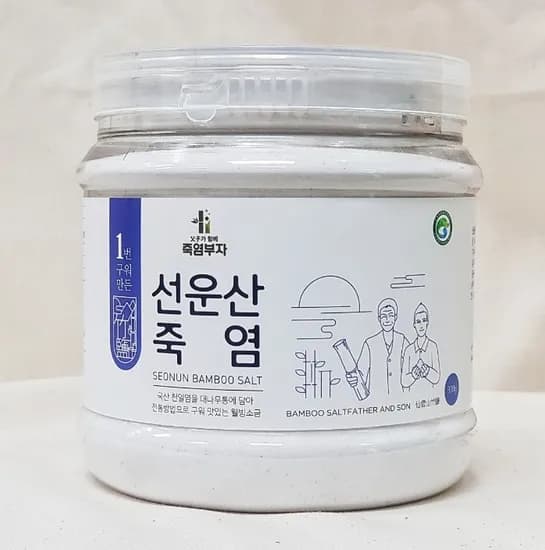 선운산죽염 1번 구워 만든 800g 1개