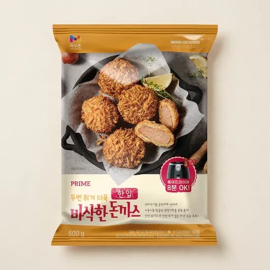 목우촌 프라임 한입 돈까스 500g 2개