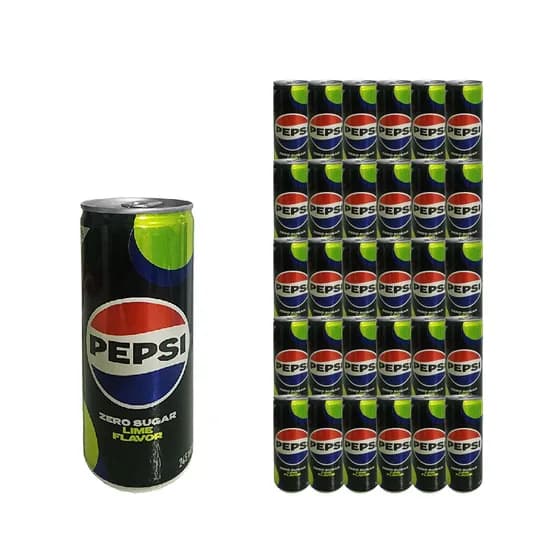 롯데칠성음료 펩시제로슈거 라임향 업소용, 245ml, 30개