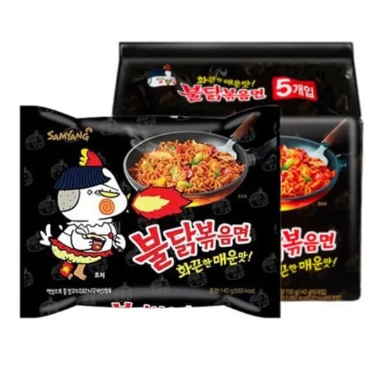삼양 불닭볶음면, 140g, 10개