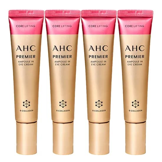 AHC 프리미어 앰플 인 아이크림 코어 리프팅, 40ml, 1+1+1+1 구성, 총 4개
