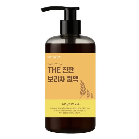 웰앤루트 THE 진한 보리차 원액 1kg 1개