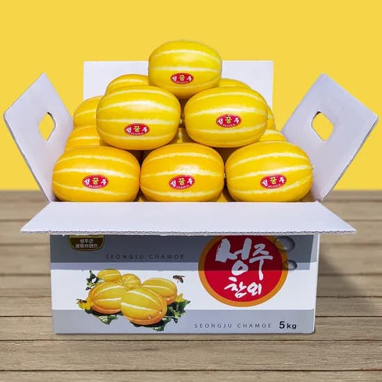 신선한 성주참외, 못난이 혼합과, 9kg, 1박스