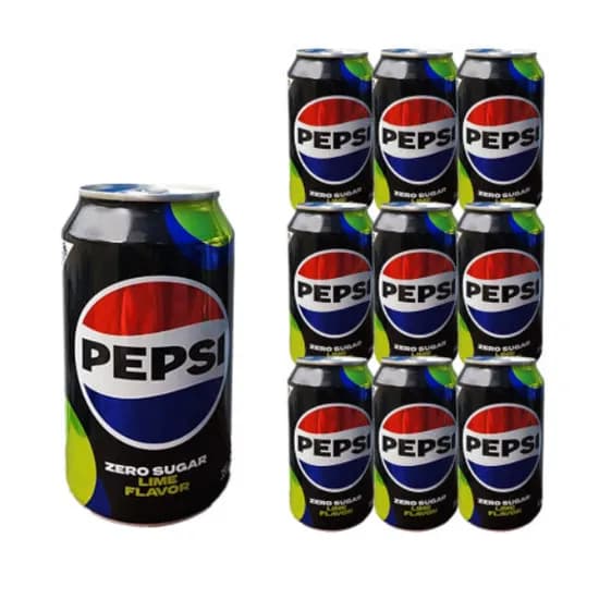 롯데칠성음료 펩시 제로슈거 라임, 업소용, 355ml, 24개