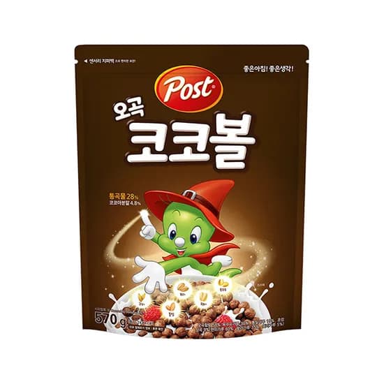 포스트 오곡 코코볼, 570g, 1개