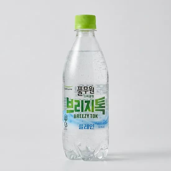 풀무원 브리지톡 탄산수 플레인 500ml 40개