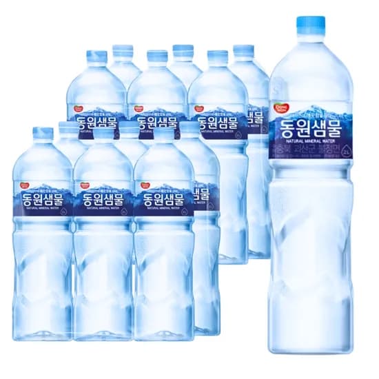 동원샘물 생수 라벨랜덤 2L 6개