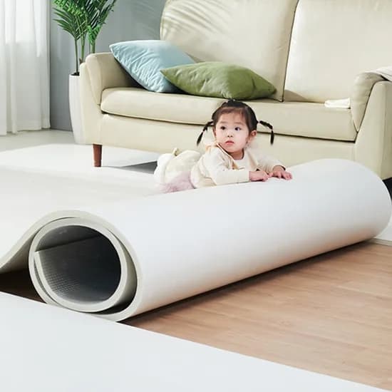 노르웨이숲 층간소음 방지 롤매트, 아이보리, 22T, 110cm, 30cm