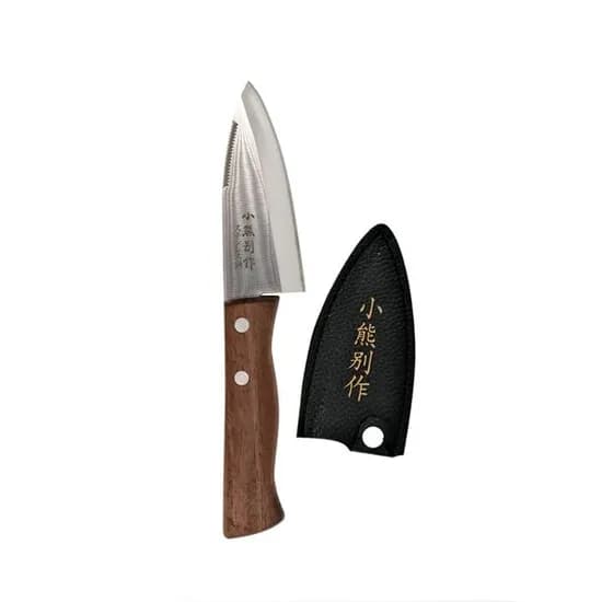GGOMI 고급 지갑회칼, 소, 칼집포함, 1개