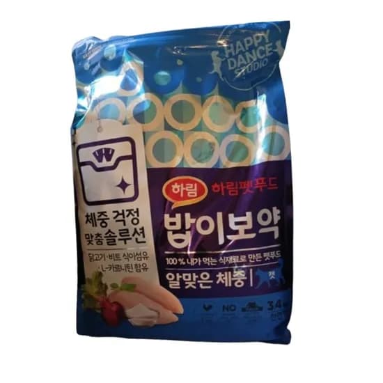 하림펫푸드 밥이보약 CAT 알맞은 체중, 닭, 3.4kg, 1개