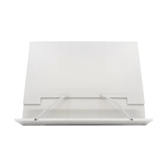 힐링쉴드 초경량 휴대용 독서대 LS04, 화이트, 265x200x10mm
