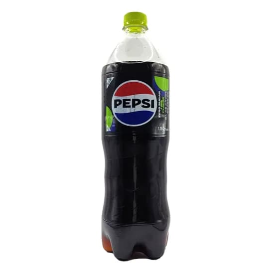 펩시콜라 제로 슈거 업소용, 라임향, 1.25L, 12개