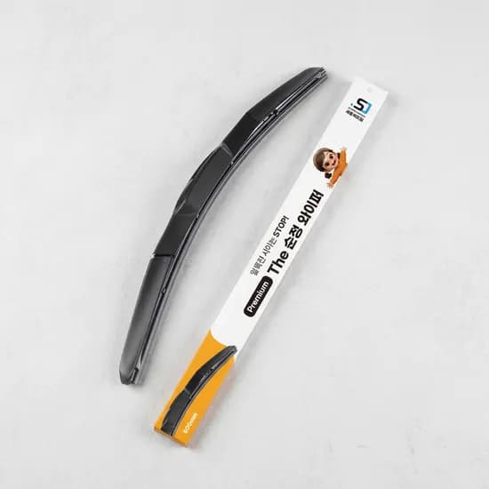 The순정 발수코팅 실리콘 저소음 하이브리드형 와이퍼, 650mm+450mm, 2개입