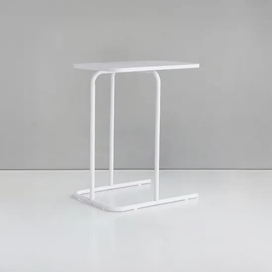 마켓비 두게드 사이드테이블, KS1032TB, 화이트, 1개