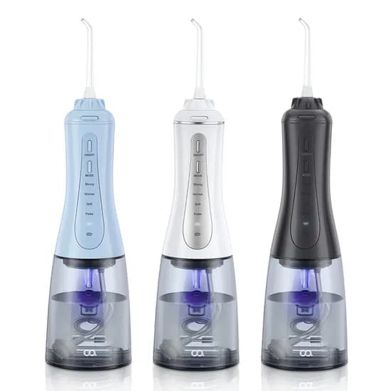 오아 클린이워터B-UV 휴대용 무선 구강세정기, 차콜스톤, 1개