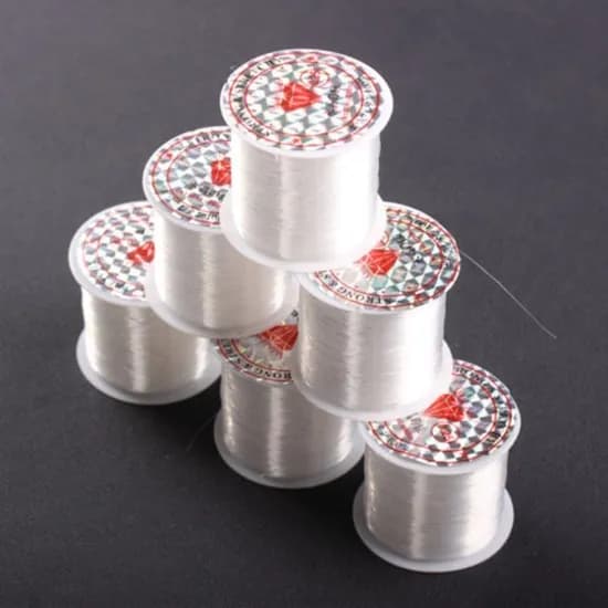 투명 나일론 목줄 스트롱 낚시줄 비탄성 DD-10786, 0.5mm, 1개