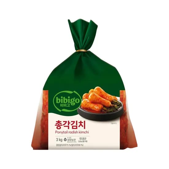 CJ제일제당 비비고 총각김치, 3kg, 1개