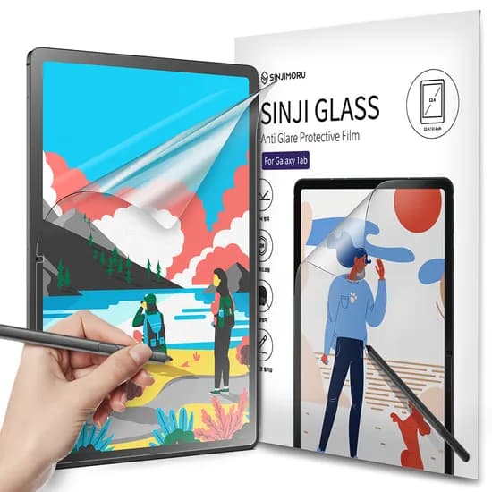 신지모루 갤럭시탭 저반사 지문방지 액정보호필름 갤럭시탭 S11 S10 Lite S10FE 1매