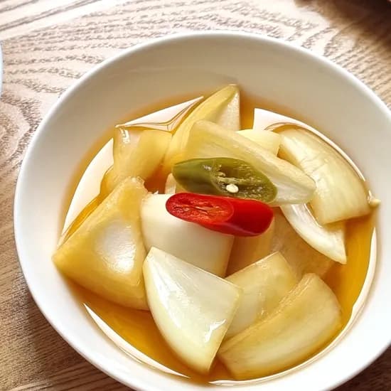 기절반찬 수제 간장 양파 장아찌, 500g, 1개