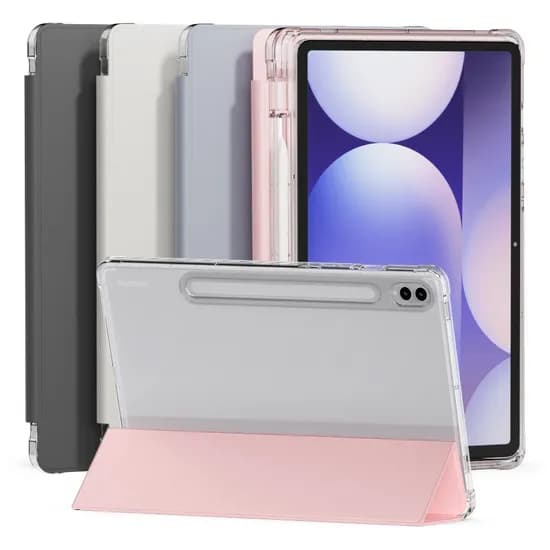 신지모루 퓨어 디펜스 갤럭시탭 스마트커버 케이스, S10 Plus/S9FE Plus/S9 Plus, 라벤더퍼플, 1개