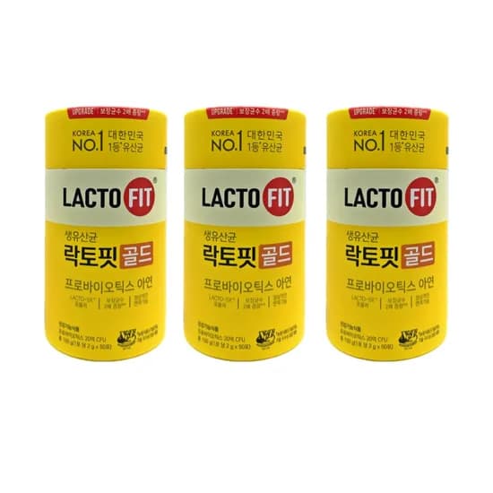 종근당건강 락토핏 골드, 2g, 50포, 3개