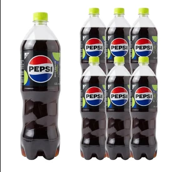 롯데칠성 펩시 제로콜라 업소용, 1.25L, 12개