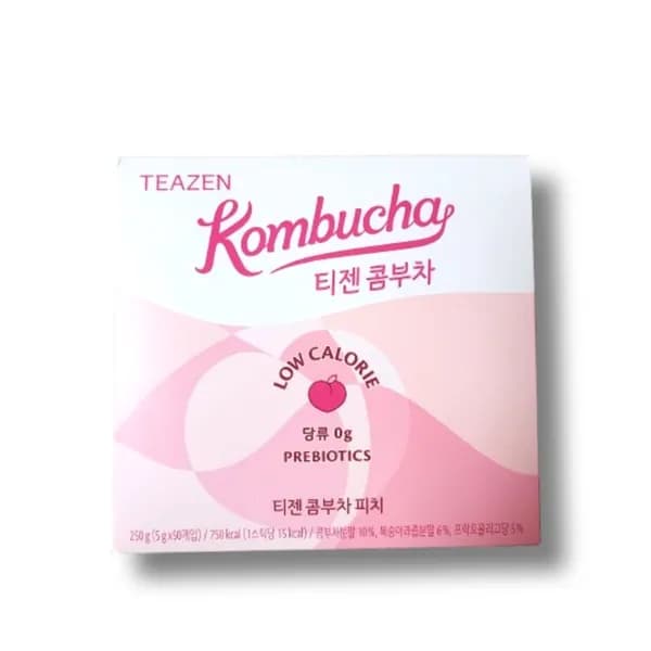 티젠 콤부차 피치 복숭아 5g 50개입