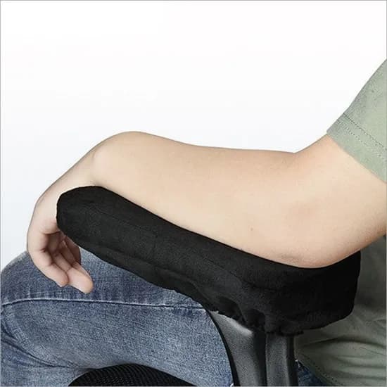 나디스 메모리폼 팔걸이 쿠션 팔 받침대 의자 다용도, 의자팔쿠션-E