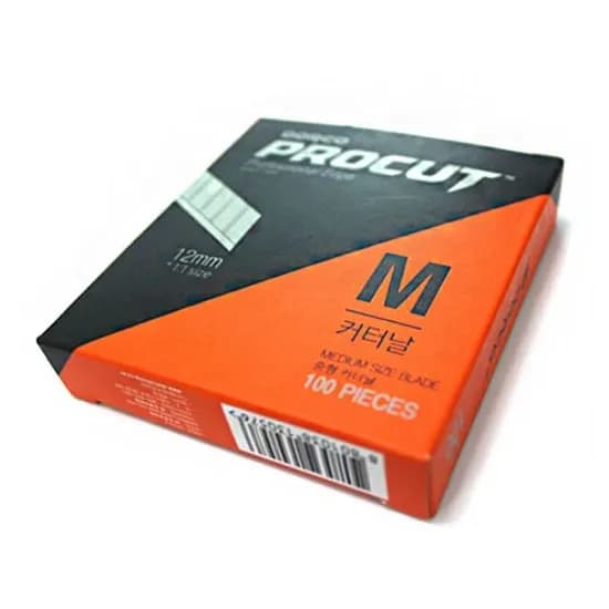 도루코 카터 커터 칼날 산업 포장용 중형 M, 100개