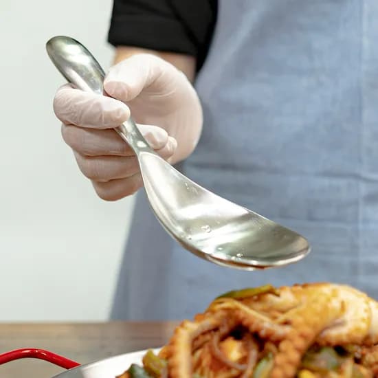 라온누리 웰메이드 진공 서빙스푼, 올스텐, 1개